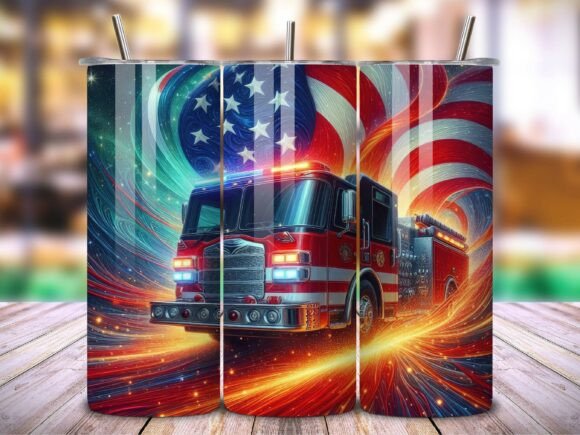 Download Fire Truck American Pride Tumbler V.6 - American pride tumbler Collection