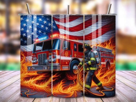 Download Fire Truck American Pride Tumbler V.2 - American pride tumbler Collection