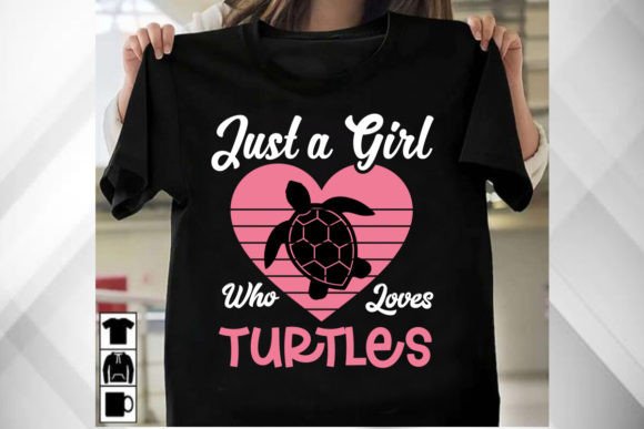 Download Just a Girl Who Loves Turtles Shirt - Just a girl who loves turtles Collection