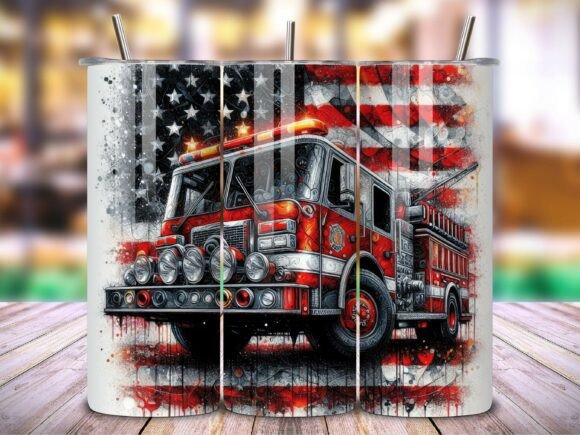 Download Fire Truck American Pride Tumbler V.1 - American pride tumbler Collection