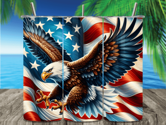 Download Majestic Eagle American Pride Tumbler - Premium Resources